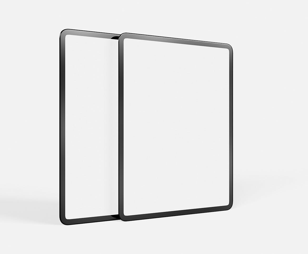 App UI设计展示平板电脑样机psd模板v2 Tablet for Application UI Designs Mockup 样机素材 第2张