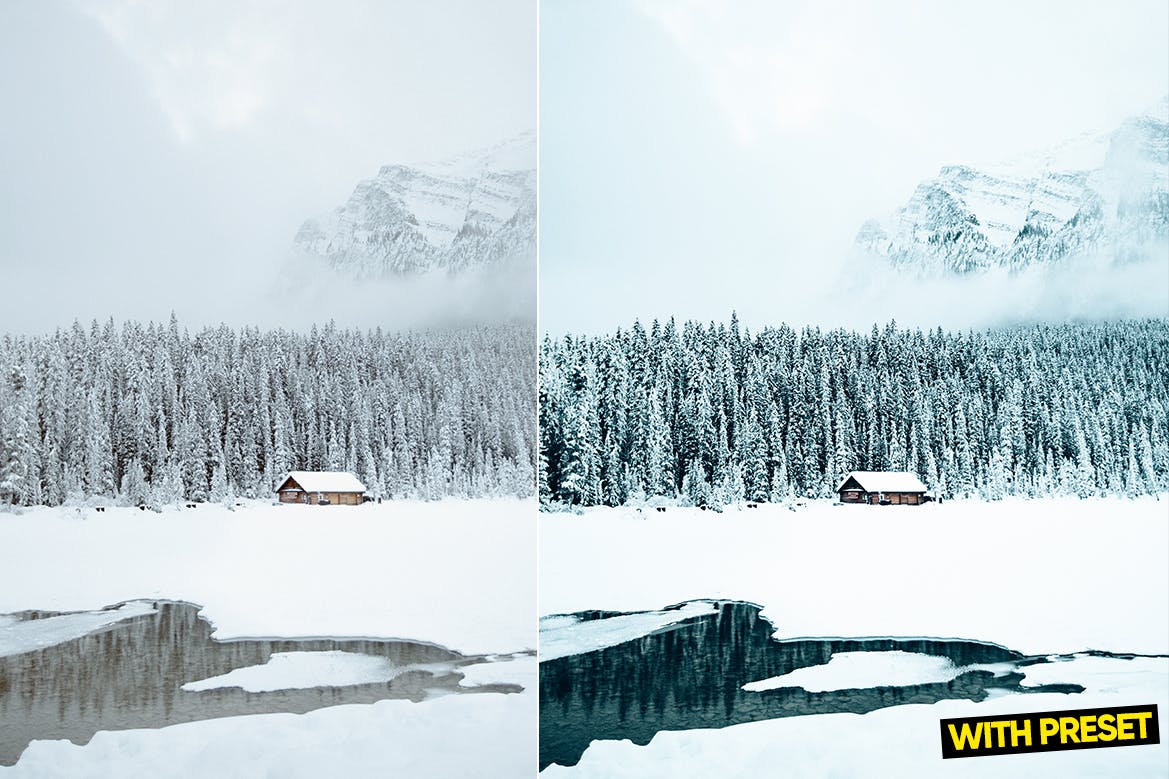 冬季摄影LR调色滤镜 ARTA – Winter Presets for Lightroom 插件预设 第5张