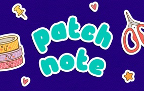 儿童书籍无衬线字体素材 Patch Note – Kids Font