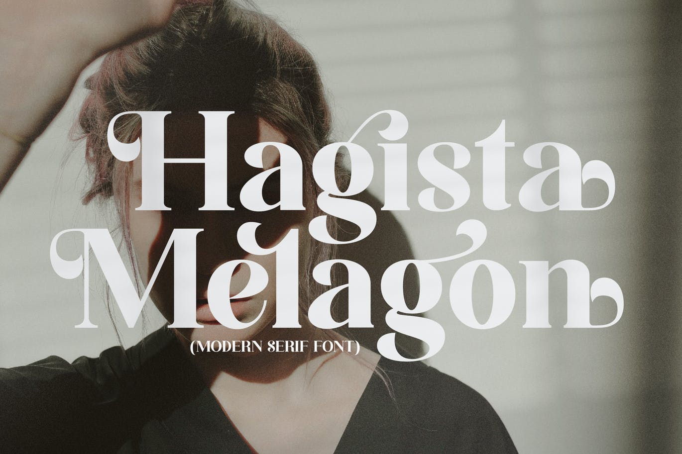 海报设计衬线字体素材 Hagista Melagon Serif Font 设计素材 第8张