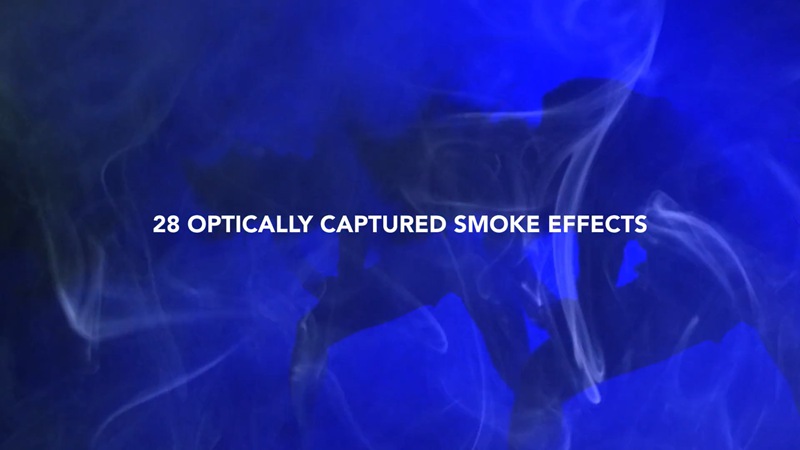 Cinepacks 28个高质量光学捕获烟雾效果黑色背景视频素材 影视音频 第5张