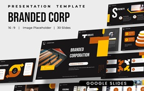 品牌公司业务Google幻灯片模板下载 Brand Corporation – Company Business Google Slides