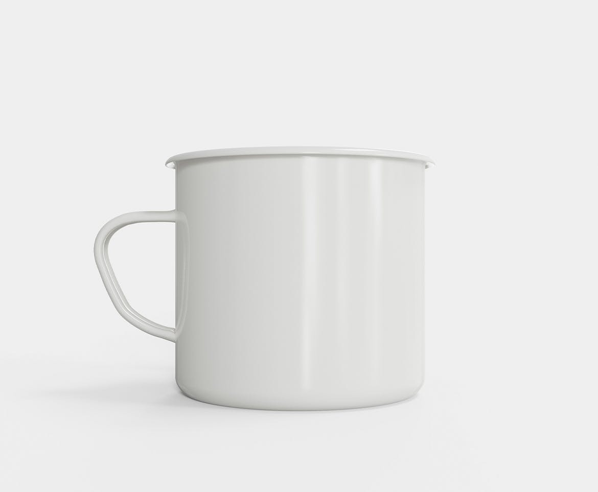 陶瓷咖啡马克杯杯身设计样机模板v1 Ceramic Mug Mockup 样机素材 第3张