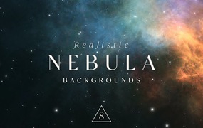 逼真星云太空背景 Realistic Nebula Backgrounds