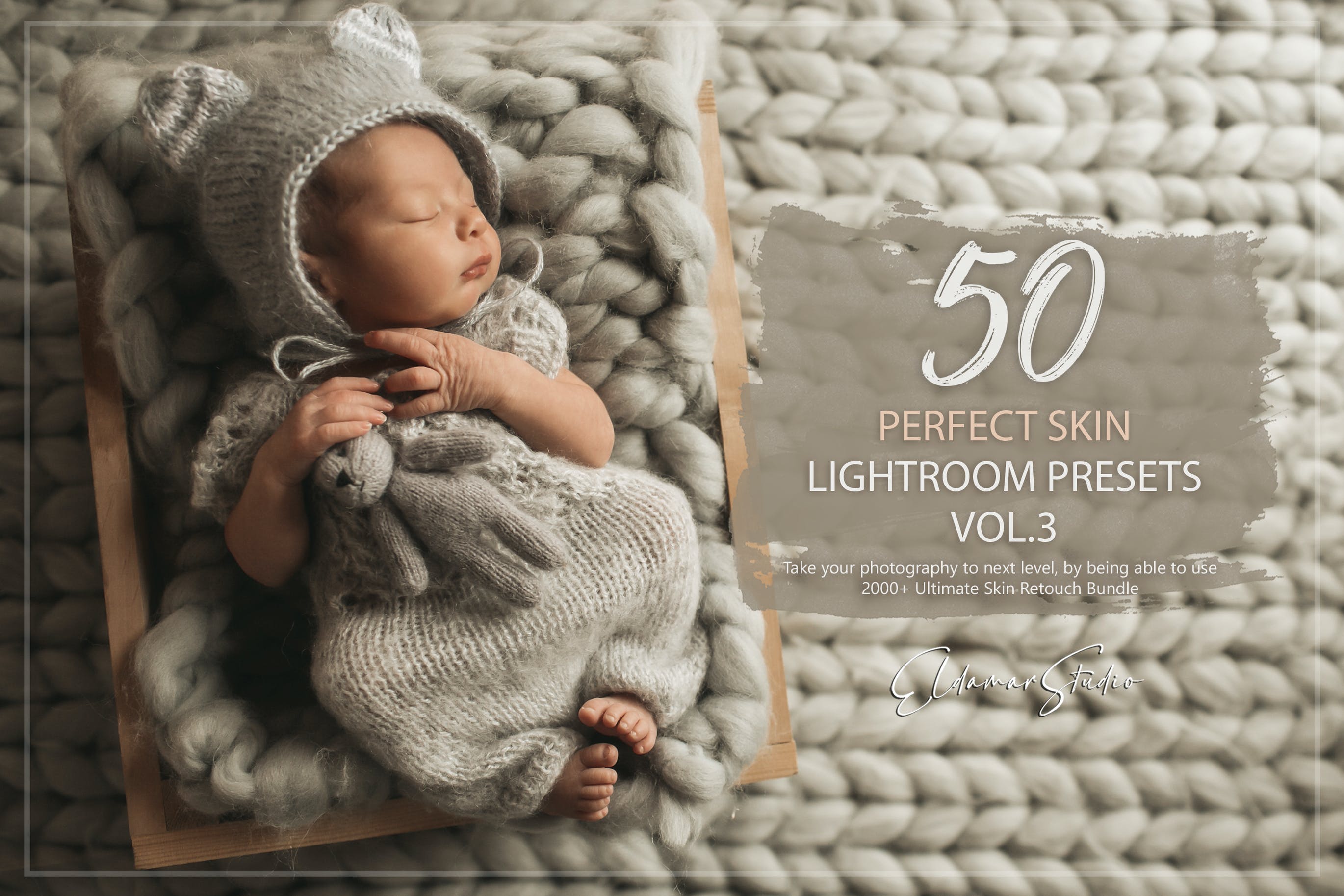 50个人物摄影后期调色Lightroom预设v3 50 Perfect Skin Lightroom Presets – Vol. 3 插件预设 第1张