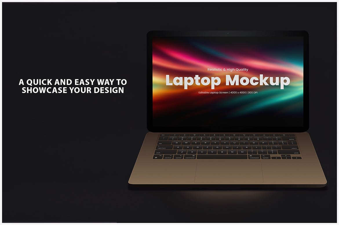 笔记本电脑MacBook样机 Laptop Mockup 样机素材 第5张