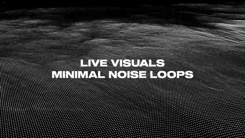 44个酒吧夜场新潮迷幻感抽象噪点VJ纹理无缝循环视频素材 Steven Mcfarlane Minimal Noise Loops 影视音频 第9张