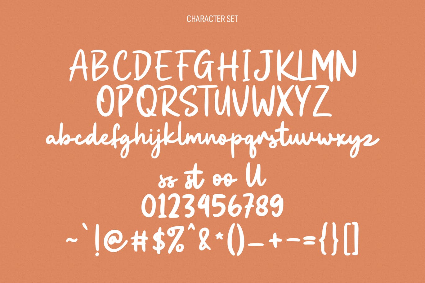 随意个性手写字体 Deforest Handwritten Script Font 设计素材 第3张