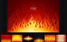 火焰背景素材 Fire Backgrounds