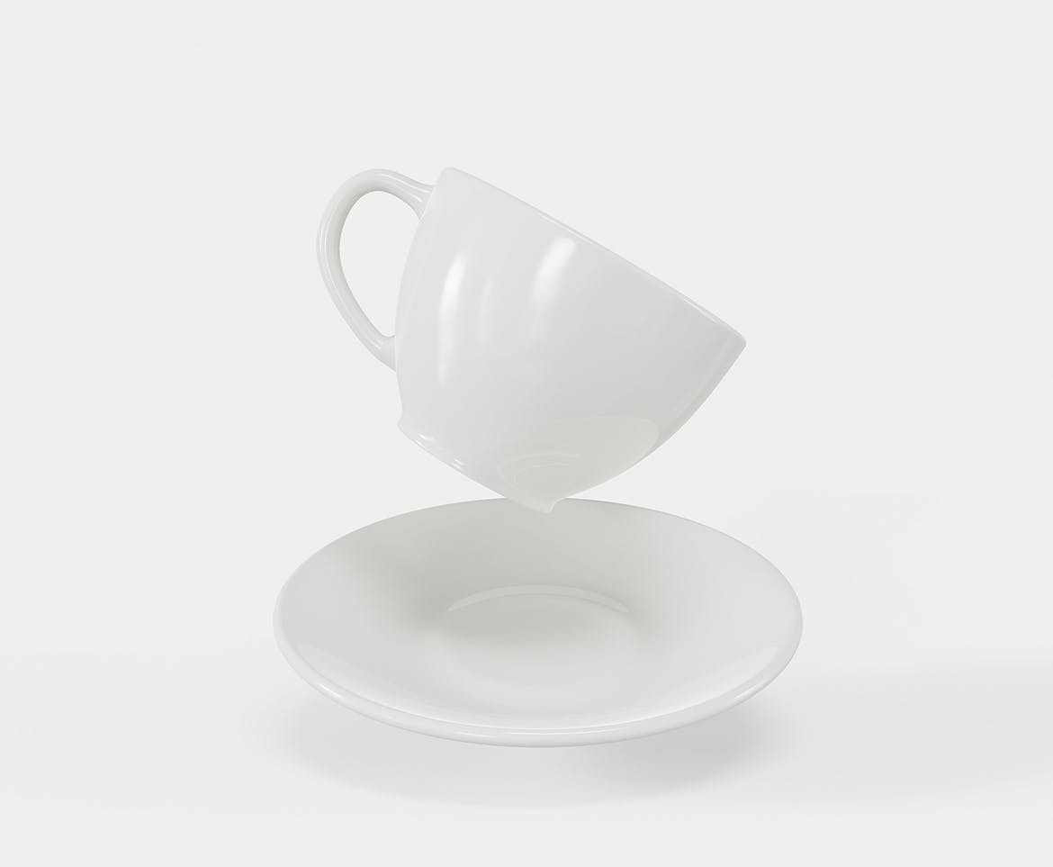 陶瓷咖啡马克杯杯身设计样机模板v6 Ceramic Mugs Mockup 样机素材 第2张