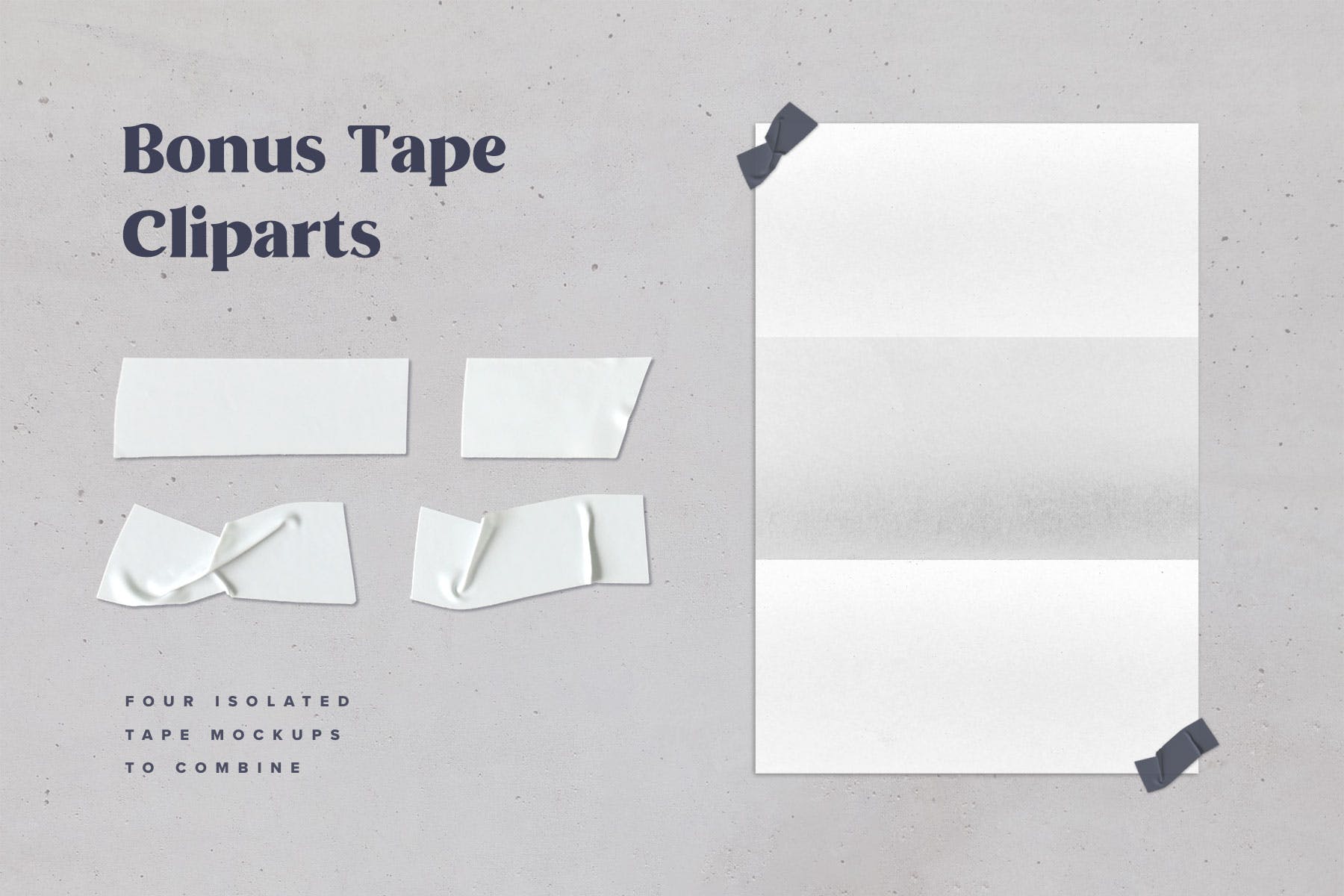 折叠纸张纹理包 Folded Paper Textures Pack 图片素材 第4张