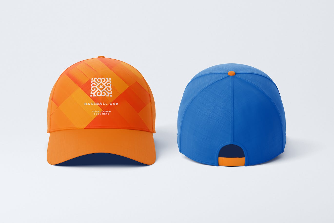 棒球帽运动品牌设计样机图模板 Baseball Cap Mockup 样机素材 第1张