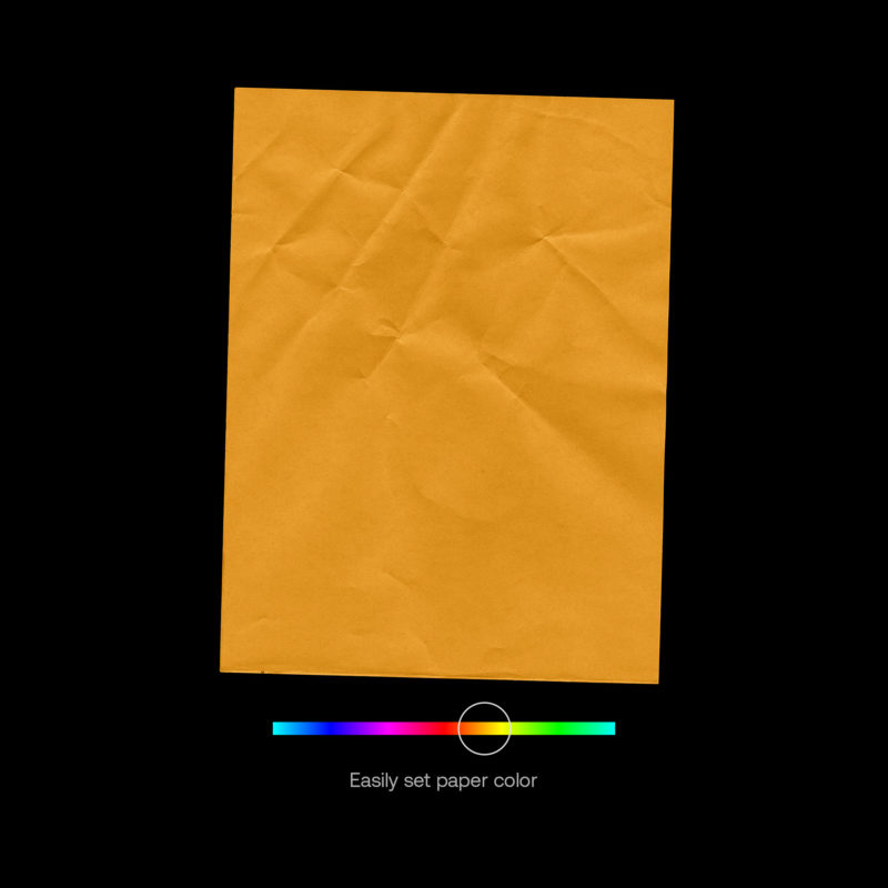 90个新潮高级复古褶皱纸可自定义PSD样机模板+PNG素材 BlKmarket – Papper 图片素材 第4张