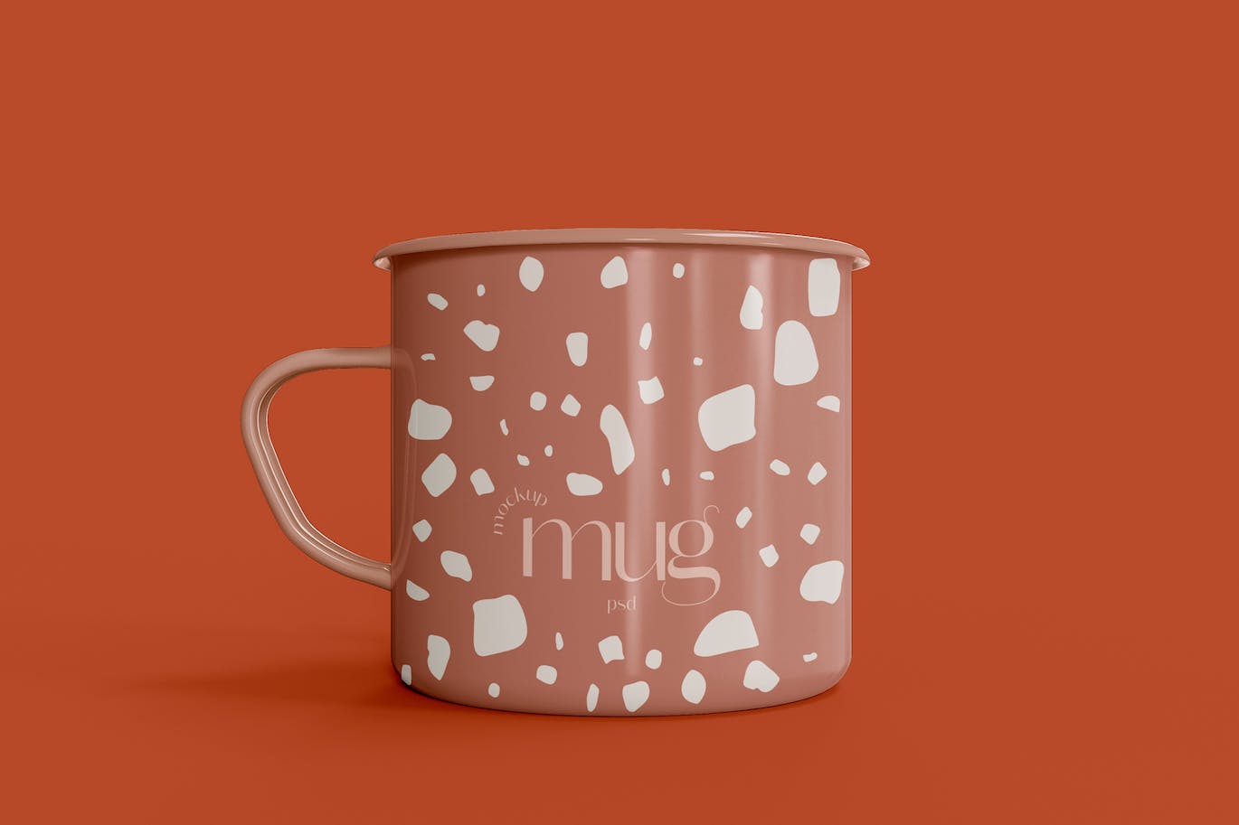 陶瓷咖啡马克杯杯身设计样机模板v1 Ceramic Mug Mockup 样机素材 第1张