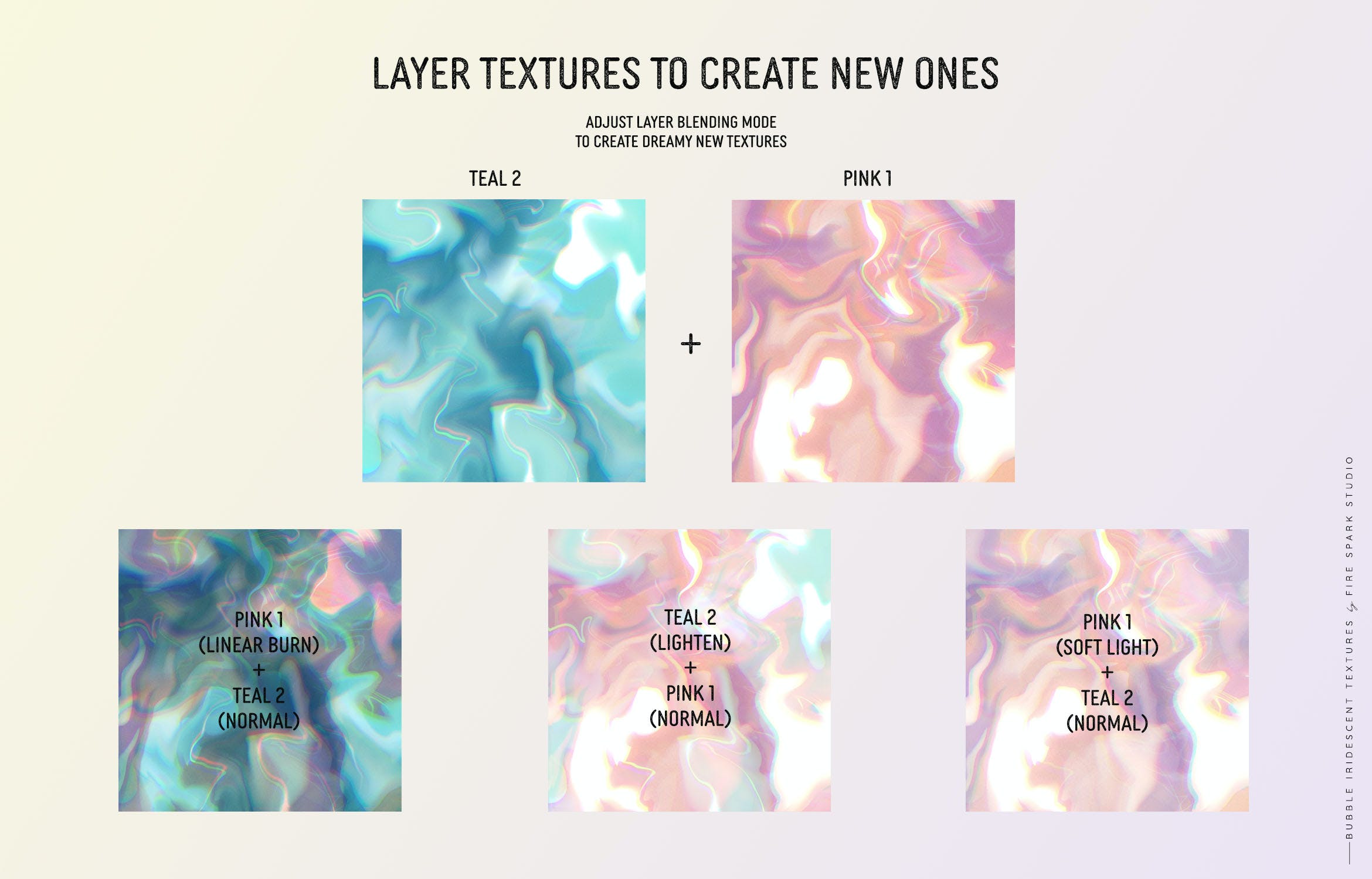 气泡彩虹抽象流体纹理背景素材 Bubble Iridescent Abstract Textures APP UI 第4张