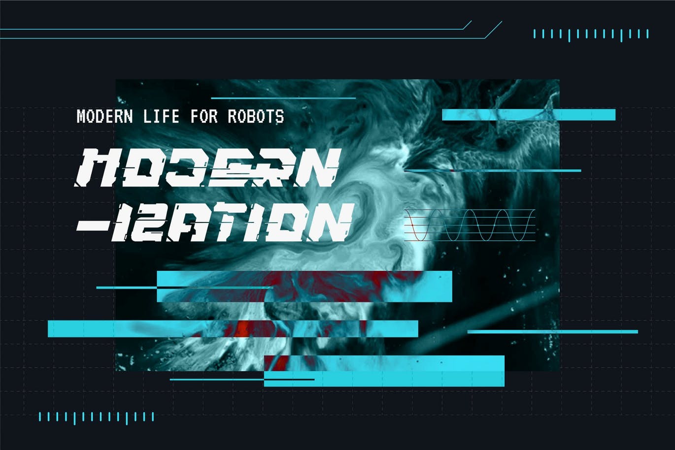 未来赛博朋克风字体素材 Cybergrose – Cyberpunk Display Font 设计素材 第14张