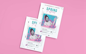 春节活动宣传单模板下载 Spring Festival Flyer