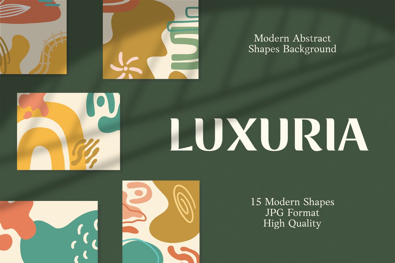 抽象图案背景设计素材 Luxuria – Abstract Background 图片素材 第1张