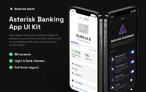 电子银行App应用程序 UI 套件