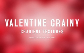 情人节颗粒渐变纹理 Valentine Grainy Gradient Textures
