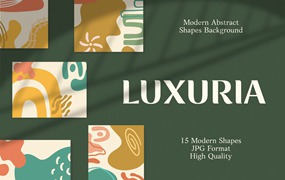 抽象图案背景设计素材 Luxuria – Abstract Background