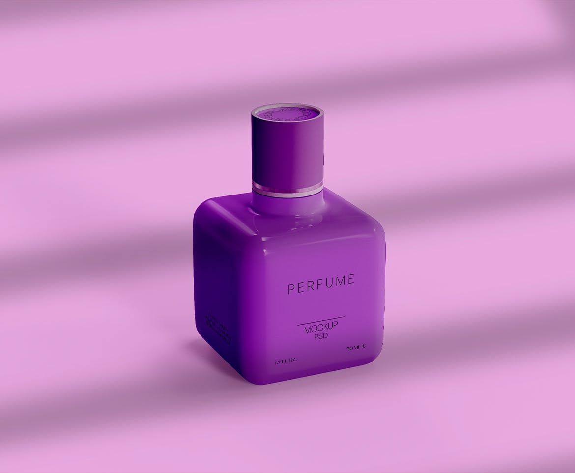 香水瓶品牌包装展示样机psd模板v3 Perfume Bottle Mockup 样机素材 第3张