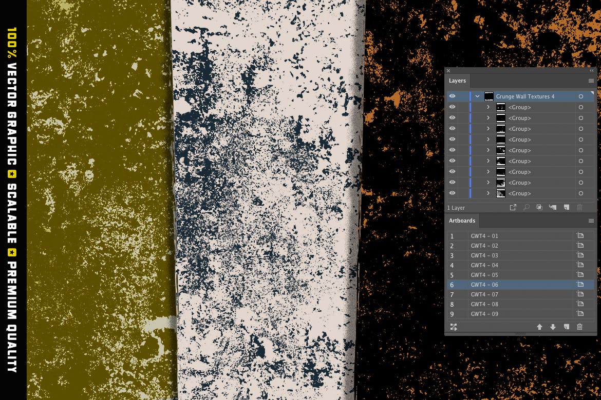 Grunge墙体纹理素材v4 Grunge Wall Textures Co.04 图片素材 第3张