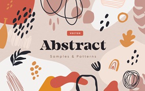 抽象形状和图案背景素材 Abstract Samples & Patterns