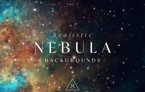 逼真星云太空背景v2 Realistic Nebula Backgrounds Vol.2