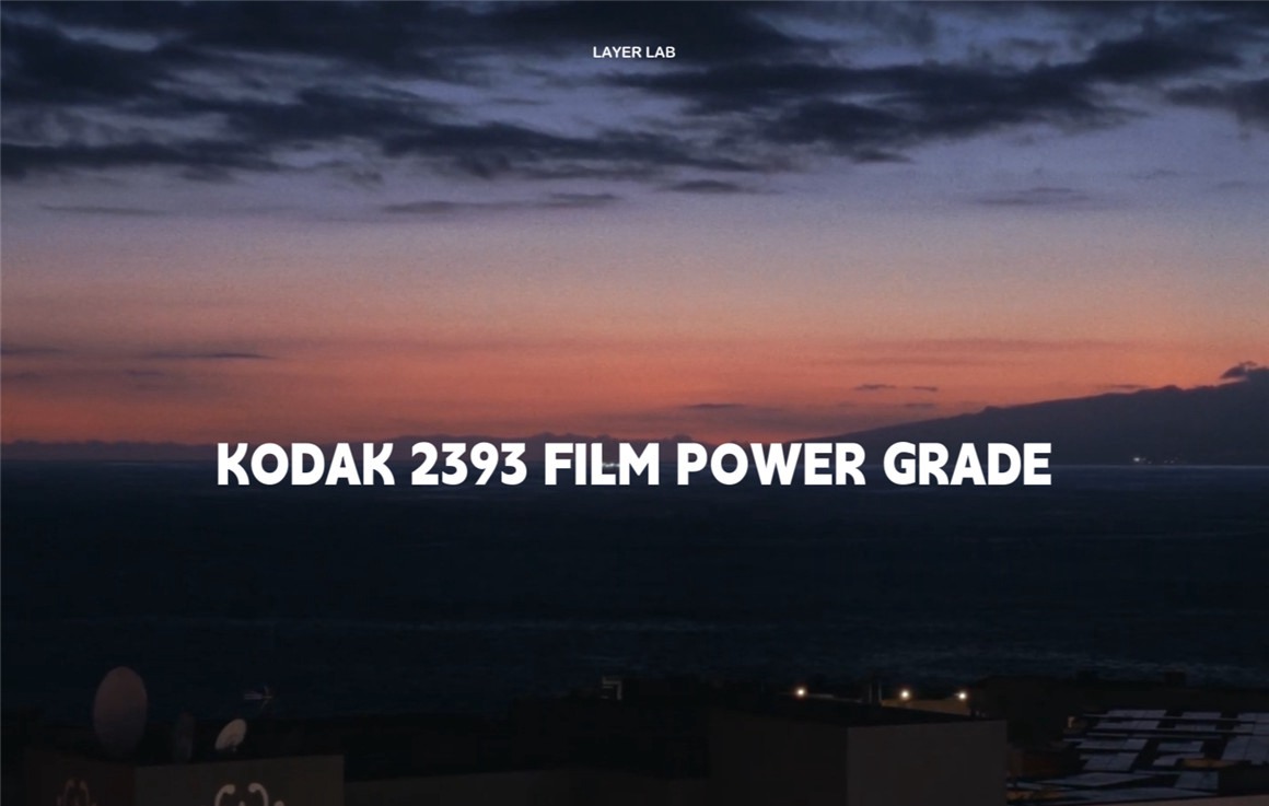 复古电影美感柯达2393胶片模拟达芬奇调色节点 Kodak 2393 Cinematic PowerGrade 插件预设 第13张