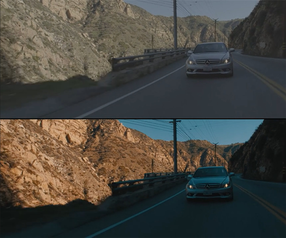 VisionColor 好莱坞大片蓝绿橙色风格化电影LUT调色预设 M31 & OSIRIS CINEMA & FILM LUTS . 第5张