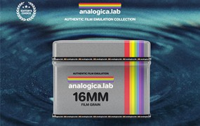 真实16mm胶片外观颗粒灰尘划痕4K视频素材 Analogica Lab – Authentic 16mm Film Grain