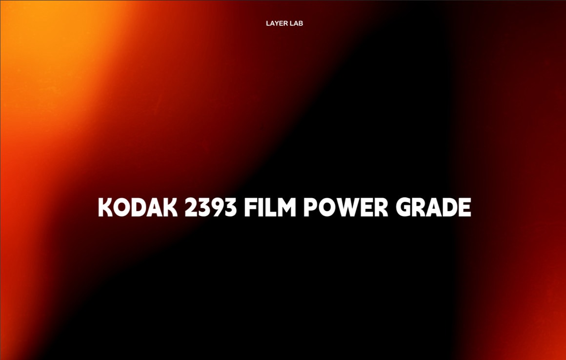 复古电影美感柯达2393胶片模拟达芬奇调色节点 Kodak 2393 Cinematic PowerGrade 插件预设 第14张