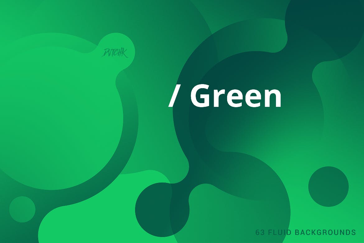 绿色渐变柔和流体背景 Green | Soft Fluid Backgrounds 图片素材 第4张