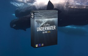 JustKay 5个水下运动相机GoPro视频画面风格化LUT调色预设包 GoPro LUT's