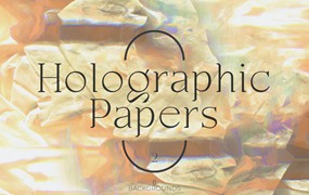 抽象全息纸张背景v2 Holographic Papers Vol.2