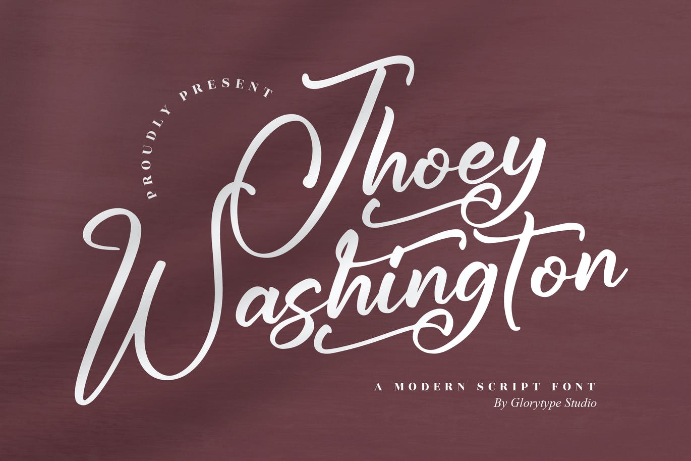 品牌推广手写脚本字体 Jhoey Washington Script Font 设计素材 第8张