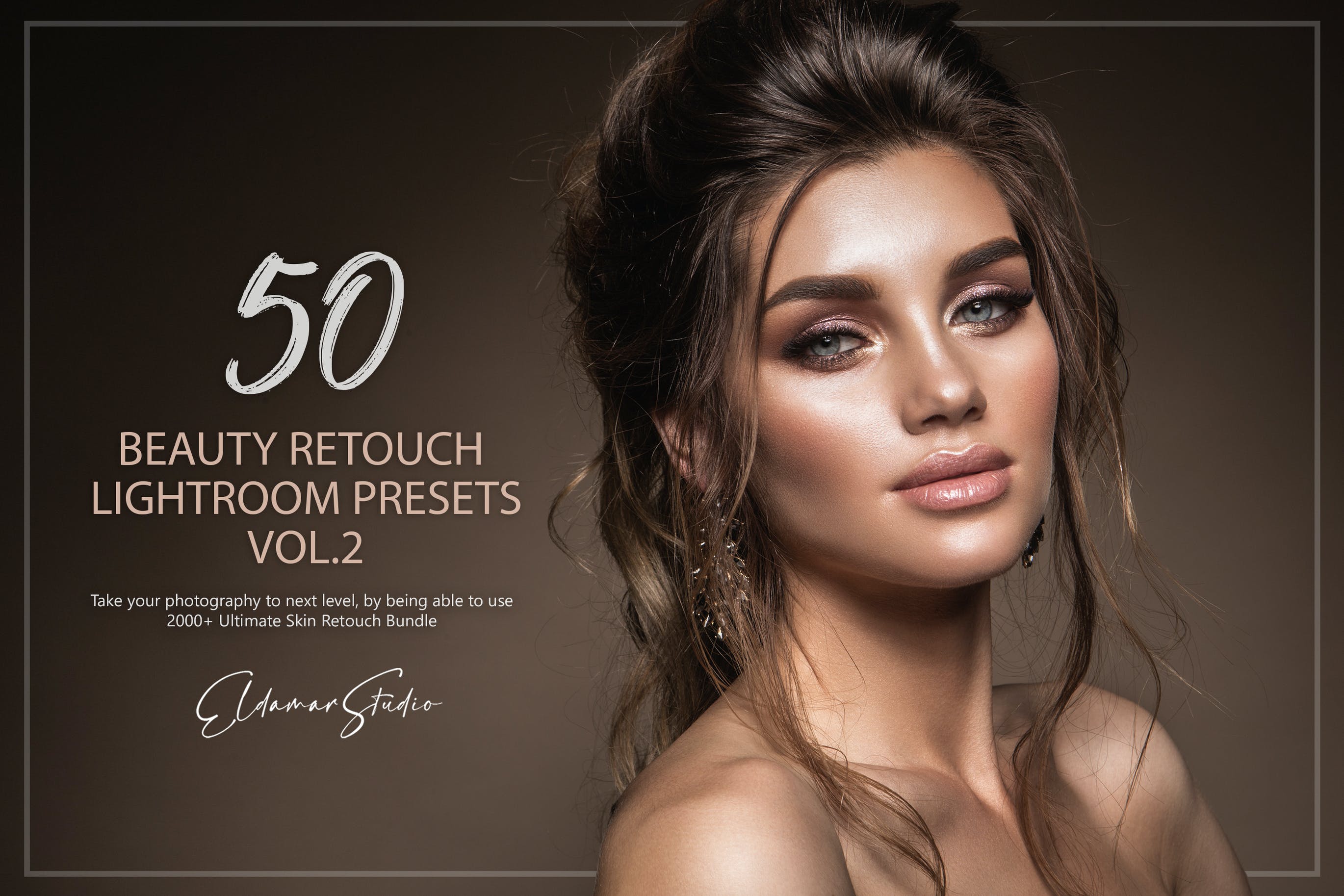 50个美容修饰照片调色滤镜LR预设v2 50 Beauty Retouch Lightroom Presets – Vol. 2 插件预设 第1张