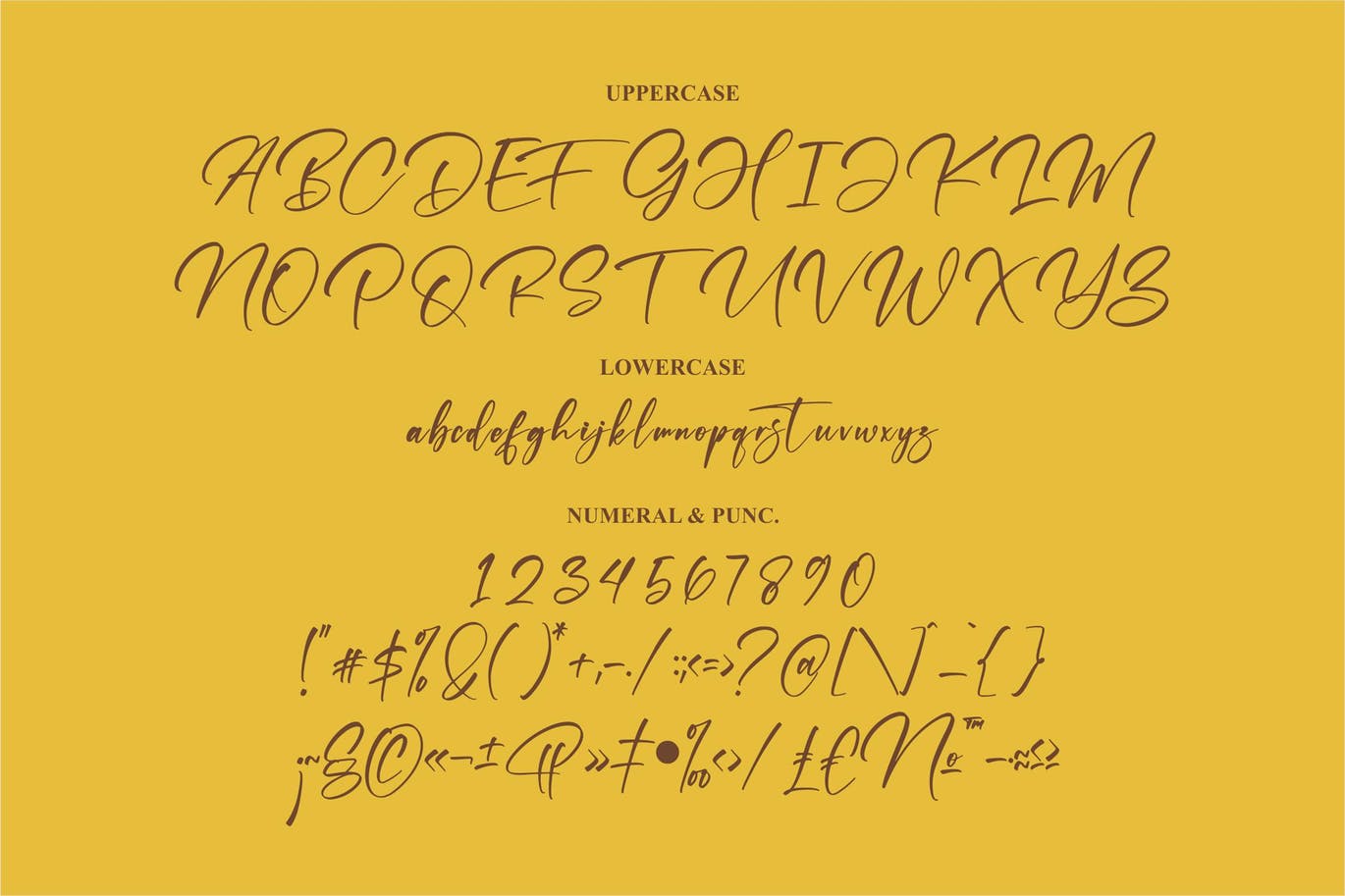 艺术个性签名字体素材 Hayrittius Signature Font 设计素材 第2张