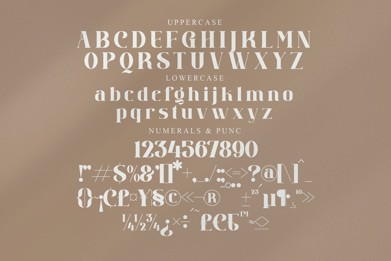 品牌装饰衬线字体素材 Jordan Serif Font 设计素材 第10张