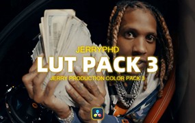 JerryPHD 黑人嘻哈说唱视频MV短片专用胶片色LUT调色预设 JerryPHD Color Pack 3