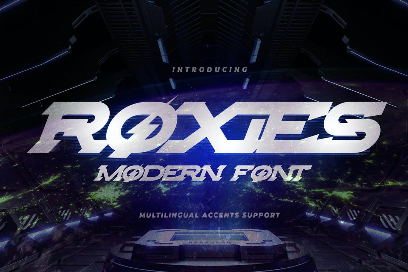 游戏主题现代衬线字体素材 ROXIES – Modern Font 设计素材 第1张
