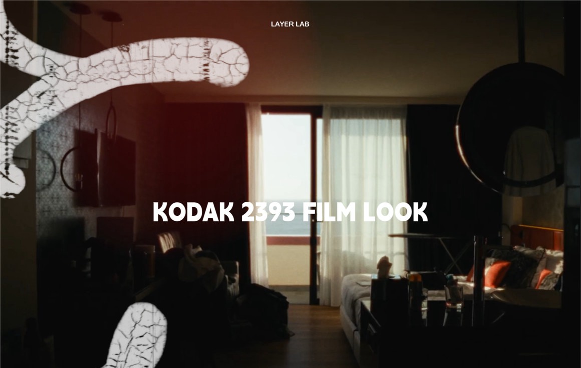 复古电影美感柯达2393胶片模拟达芬奇调色节点 Kodak 2393 Cinematic PowerGrade 插件预设 第2张
