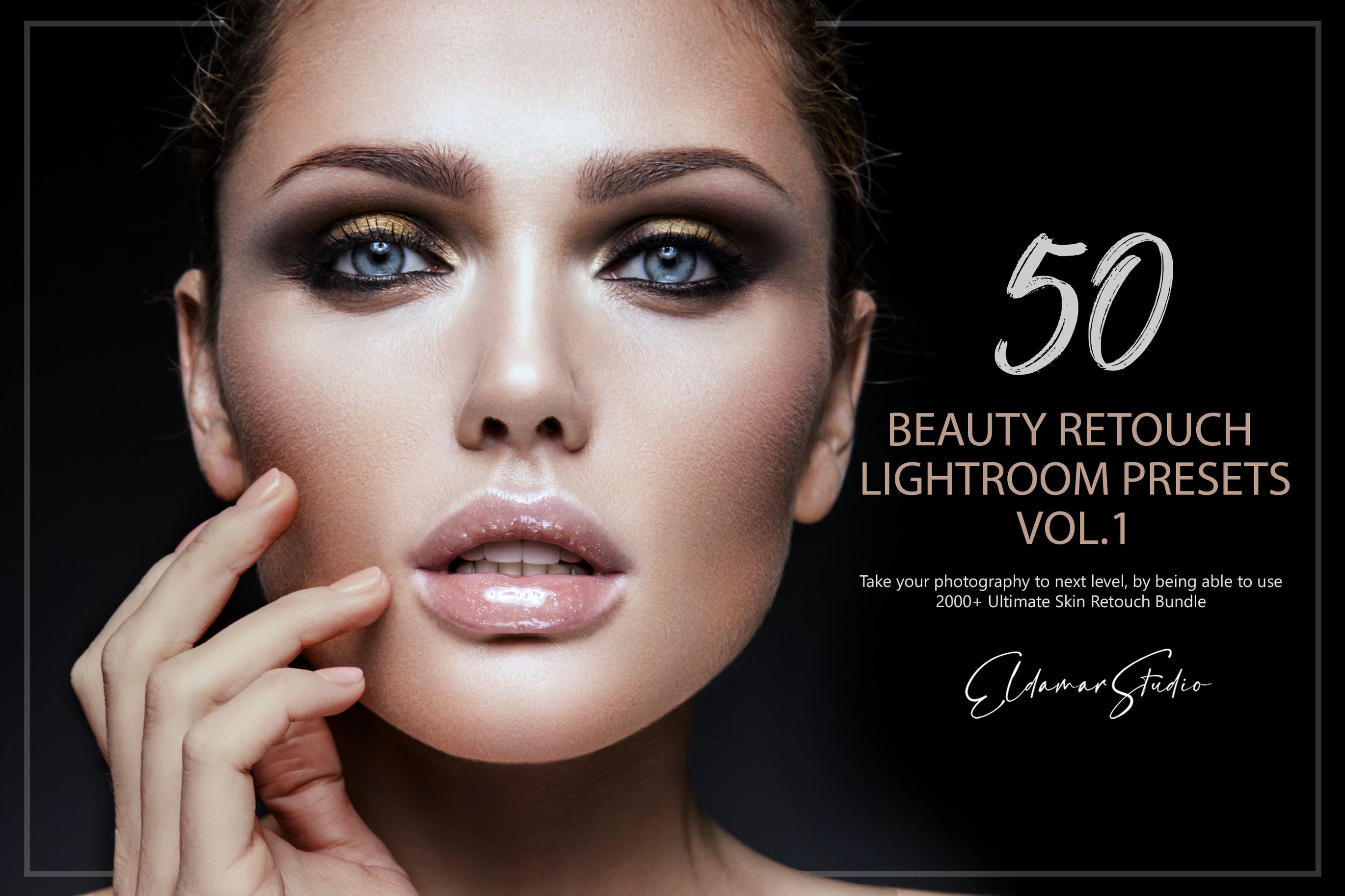 50个美容修饰照片调色滤镜LR预设v1 50 Beauty Retouch Lightroom Presets – Vol. 1 插件预设 第1张