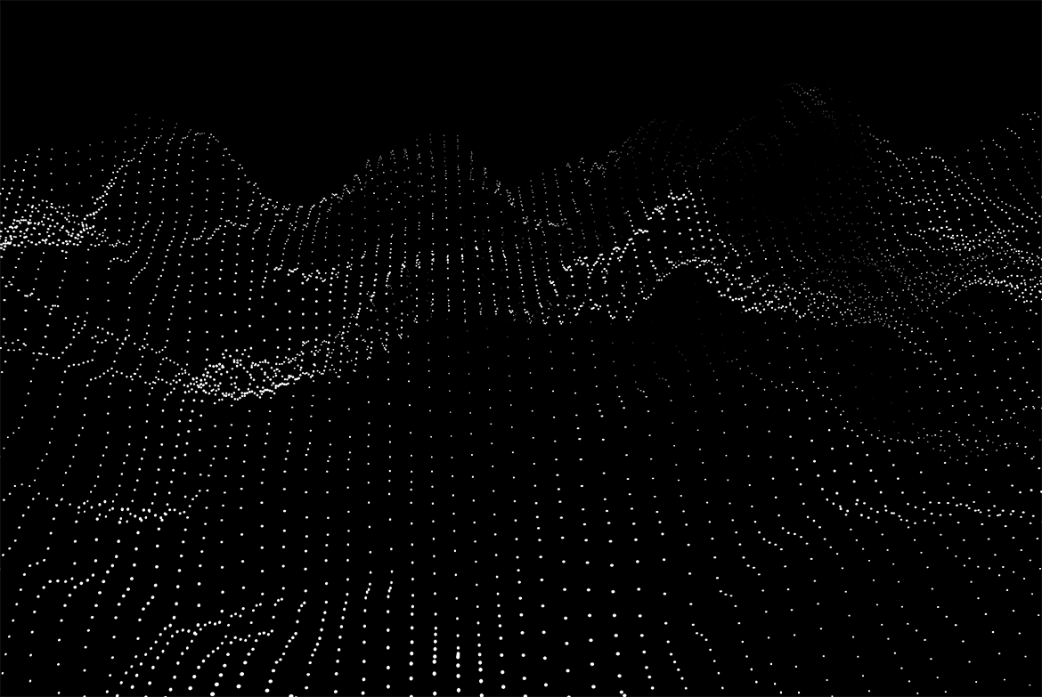白色粒子抽象黑色背景 GEO_NOISE6 Image Pack 图片素材 第13张