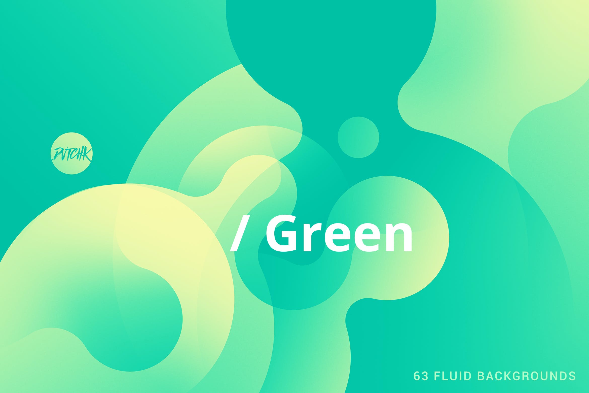 绿色渐变柔和流体背景 Green | Soft Fluid Backgrounds 图片素材 第1张