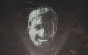 黑暗高科技数字科幻全息面孔生成器 Holographic Face