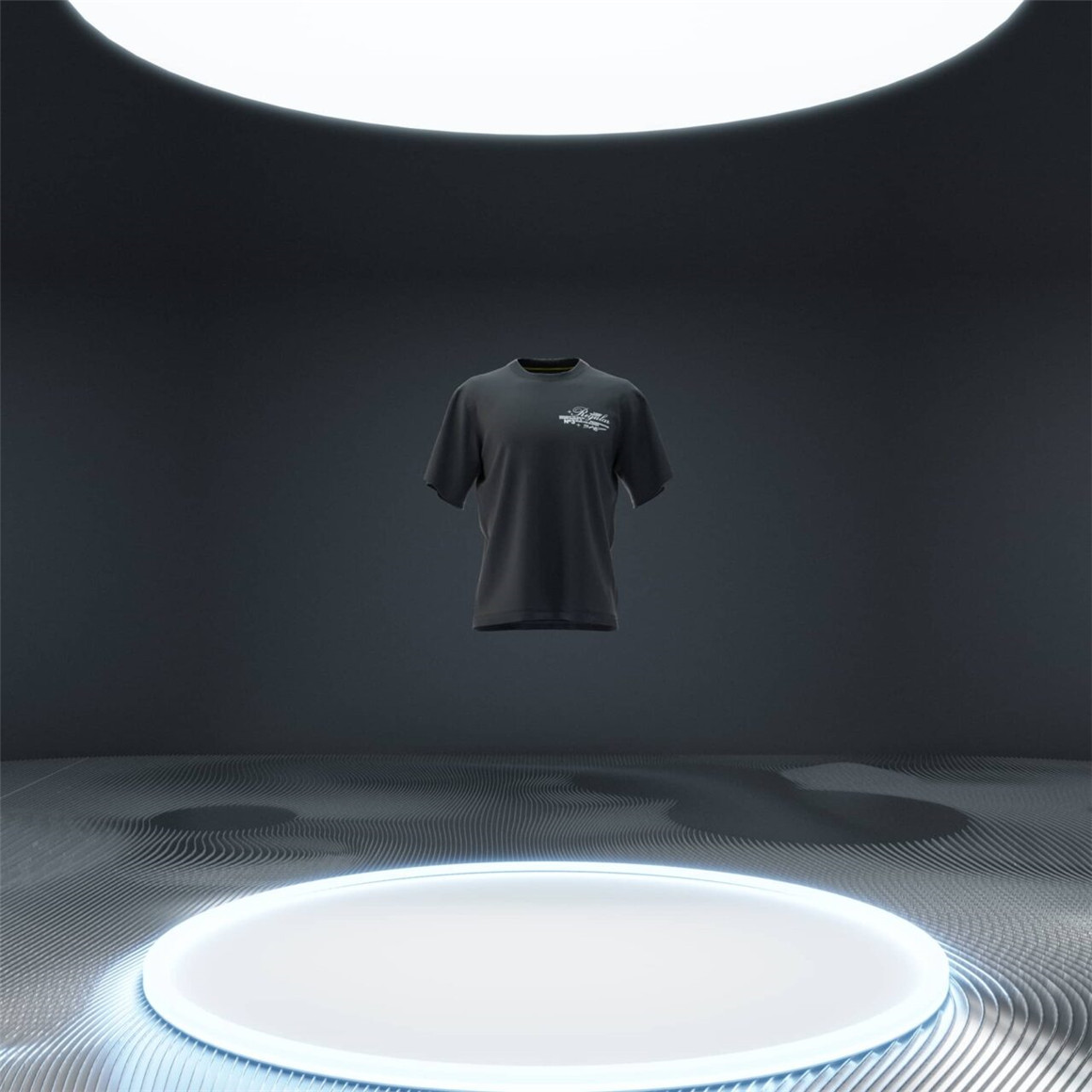 Blender模型：新潮概念视觉3DT恤服装场景街头服饰品牌宣传模型 设计素材 第2张