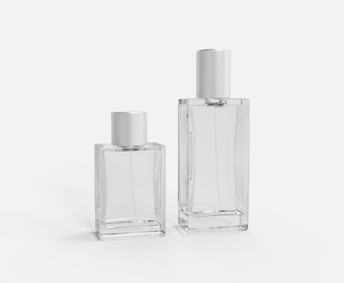 玻璃香水瓶包装展示样机图 Perfume Mockup 样机素材 第2张