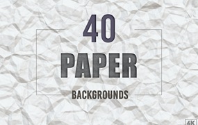 40个纸张纹理背景 40 Paper Textures